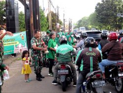 Tebar Kebaikan, Koramil Cimanggis Depok Kembali Berbagi Takjil