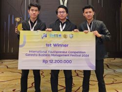 Tiga Mahasiswa UI Juara di International Youthpreneur Competition Berkat Pembangkit Listrik Tenaga Mikro Hidro