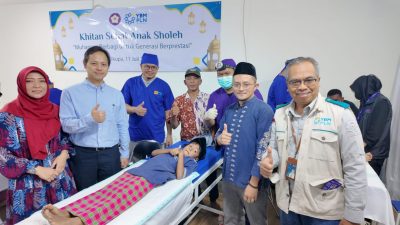 Hari Anak Nasional, PLN UIT JBB Gelar Khitan Sehat Anak Sholeh