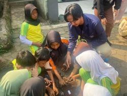 Program Sosisalisasi Mencuci Tangan di SDN Cilubang 1