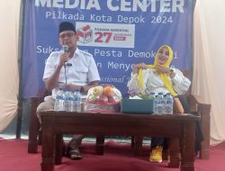 Janji Kampanye Calon Nomor Urut 1  Jika Menang Akan Membangun Kantor Sekretariat   PWI Depok