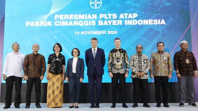 Komitmen Dukung Pengurangan Emisi, PT Bayer Indonesia Resmikan PLTS Atap