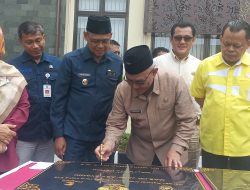 Meresmikan Secara Serentak 19 Pembangunan  Dilakukan Pemerintah Kota Depok