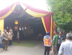 Warga Sukmajaya Depok Dihebohkan Tenda Pernikahan, Petugas Segera Bertindak