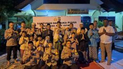 Acara Santunan dan Buka Puasa Bersama Anak Yatim di Polsek Sukmajaya Berlangsung Khidmat